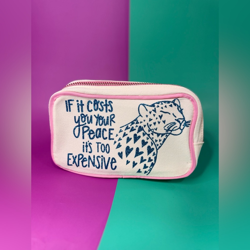 Canvas Cosmetic Pouch: Too Expensive